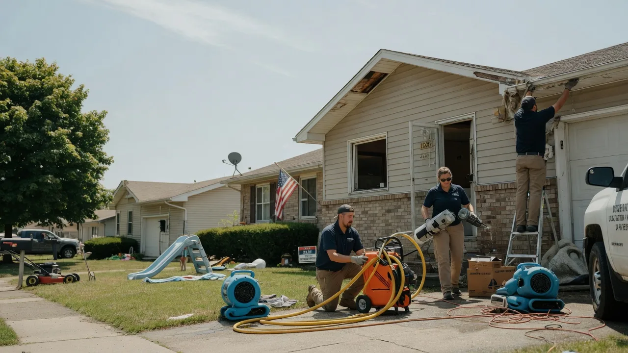 Water Damage Restoration in Martinton, IL near me